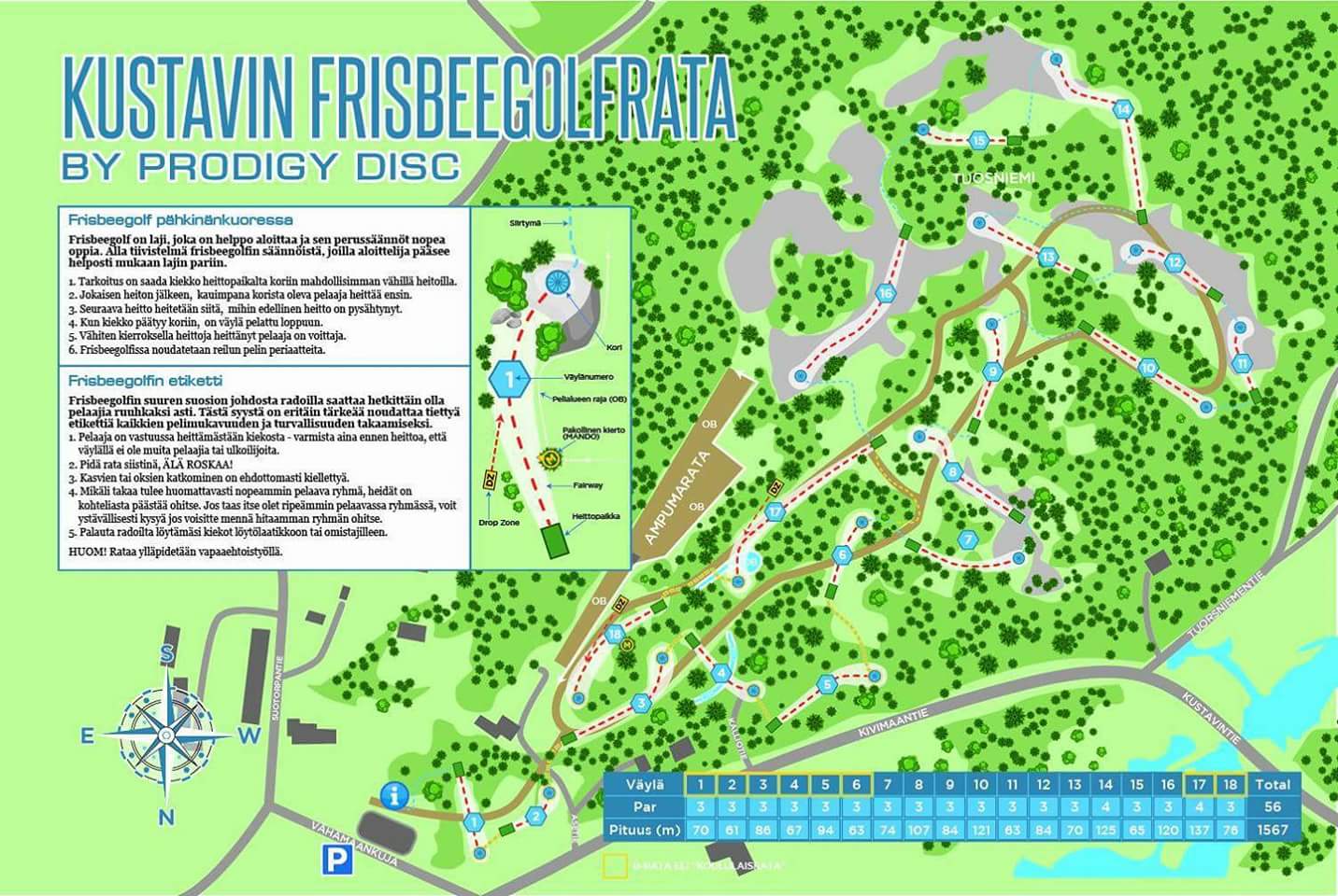 Frisbee golf - Visit Kustavi